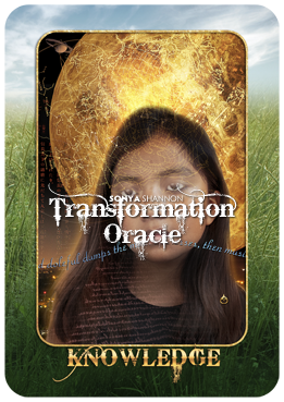 Knowledge card in Sonya Shannon's Transformation Oracle