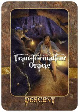 Descent card in Sonya Shannon's Transformation Oracle