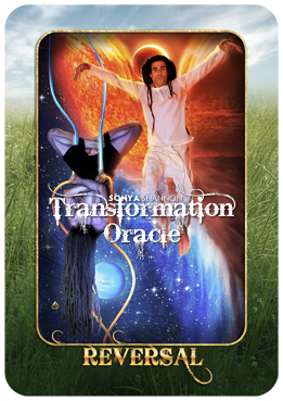 Reversal card in Sonya Shannon's Transformation Oracle