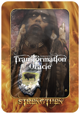 Strengthen card in Sonya Shannon's Transformation Oracle