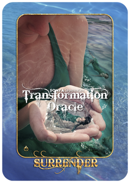Surrender card in Sonya Shannon's Transformation Oracle