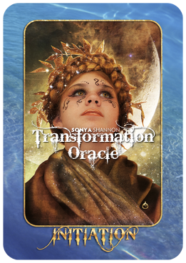 Initiation card in Sonya Shannon's Transformation Oracle