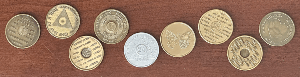 12 Step Recovery Coins
