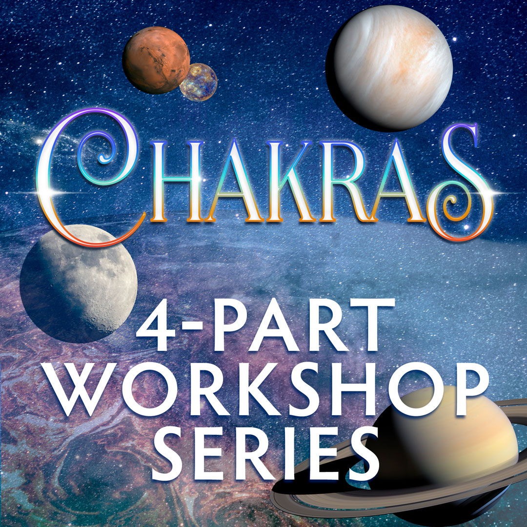 Chakras Four-Parts Main Button